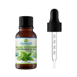 Ätherisches Pfefferminzöl (15 ml) - Aromatherapie-Qualität