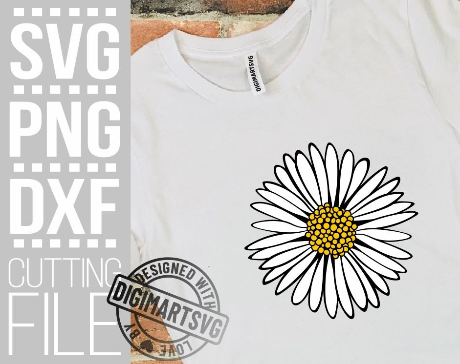 Download Daisy Flower Svg Daisy Svg Flower Svg Mandala Svg Wedding Svg Flourish Svg File For Cricut Silhouette Instant Download Cuttable