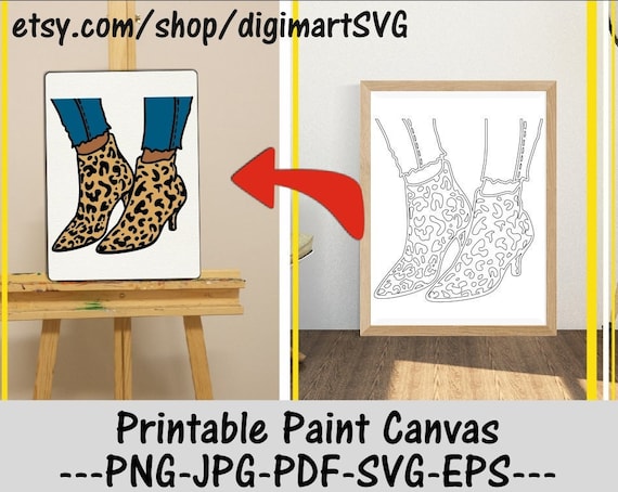 Tacones de aguja (PNG), Dibujos para colorear de zapatos