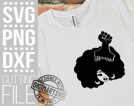 Afro Hair Pick Raised Fist T-Shirt Black History Shirt Afro Hair Pick Raised Fist T-Shirt Black History Shirt