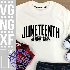 Juneteenth svg, Since 1865 svg, Freeish svg, Black History, African American, Black Power svg, Datei für Cricut, Sofortiger Download, Druck