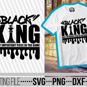 Bestseller - Black King svg, schaakstuk SVG, Afrikaanse, zwarte man, Black Girl Magic, Afrika, druipend, bestand voor Cricut, Instant download