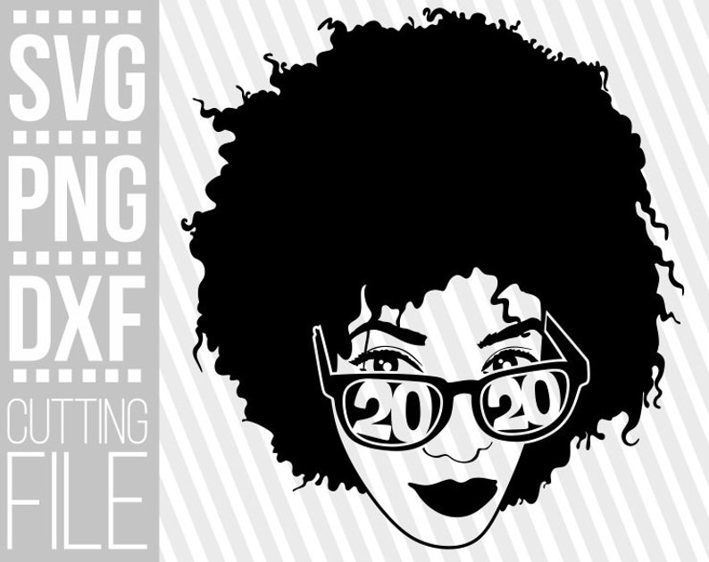 Free Free 326 Black Woman With Glasses Svg Free SVG PNG EPS DXF File