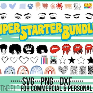 Super Svg Bundle, Schulsvg, Boho Rainbow svg, Leopard Prints, Afro svg, Black History, Sublimation, Datei für Cricut, Sofortiger Download