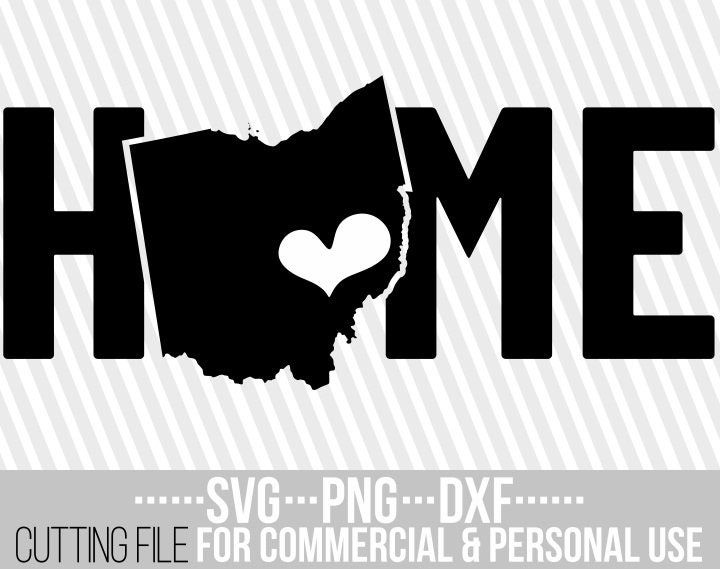 Download Ohio Home Svg My Roots Svg Ohio Vector State Svg Usa Dxf Maps Svg Silhouettes File For Cricut Printable Instant Download