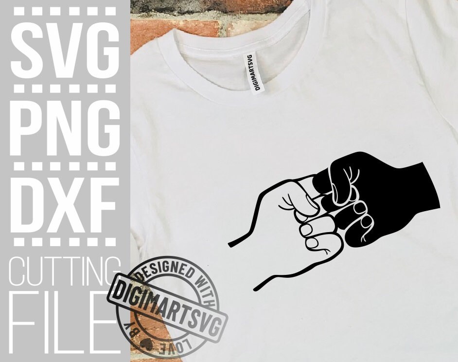 10x Fist Designs Bundle Svg Hand Svg Power Svg Father And Son Svg Fist Bump Punch Svg File For Cricut Silhouette Instant Download