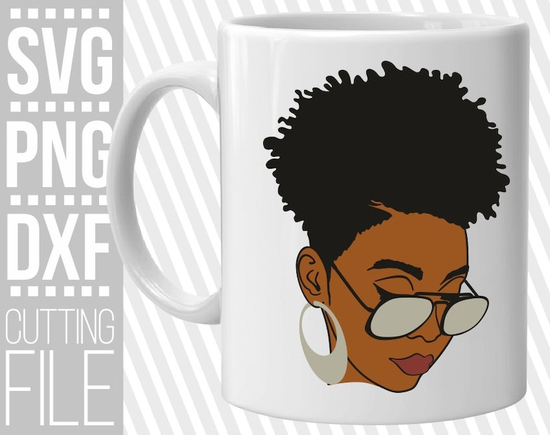 Free Free 326 Black Woman With Glasses Svg Free SVG PNG EPS DXF File