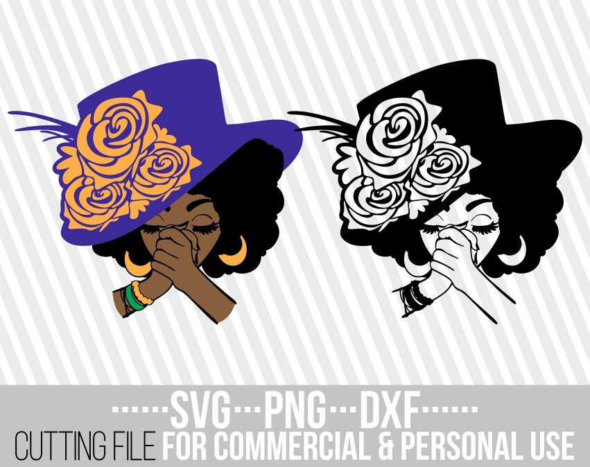 Download Afro Woman Praying Svg Black Woman Svg Hat Svg Prayer Hands Etsy
