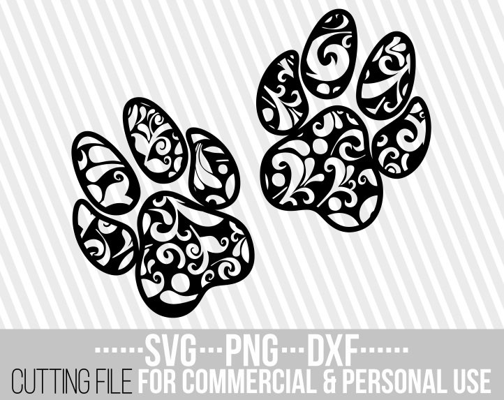 Download Dog Paws Mandala Svg Dog Svg Dog Shapes Mandala Dog Svg Pet Lover Svg Heart Cuttable File Silhouettes Bundle Cricut File Printable