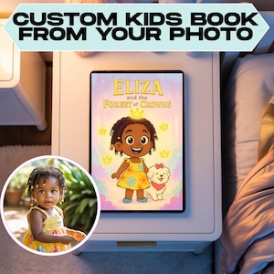 Custom Storybook for Kids & Toddlers – Personalized Name and Character – Bedtime or Magical Adventure – Digital Gift – Baby Shower Keepsake