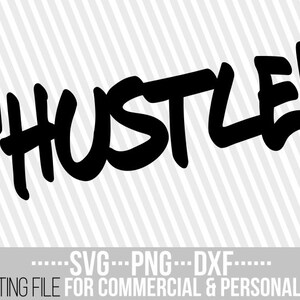 Hustle svg, Afro woman, Melanin, Black Girl Magic, Africa, Black man, Graffiti, Shirt, Silhouette, File for Cricut, Vector, Instant download