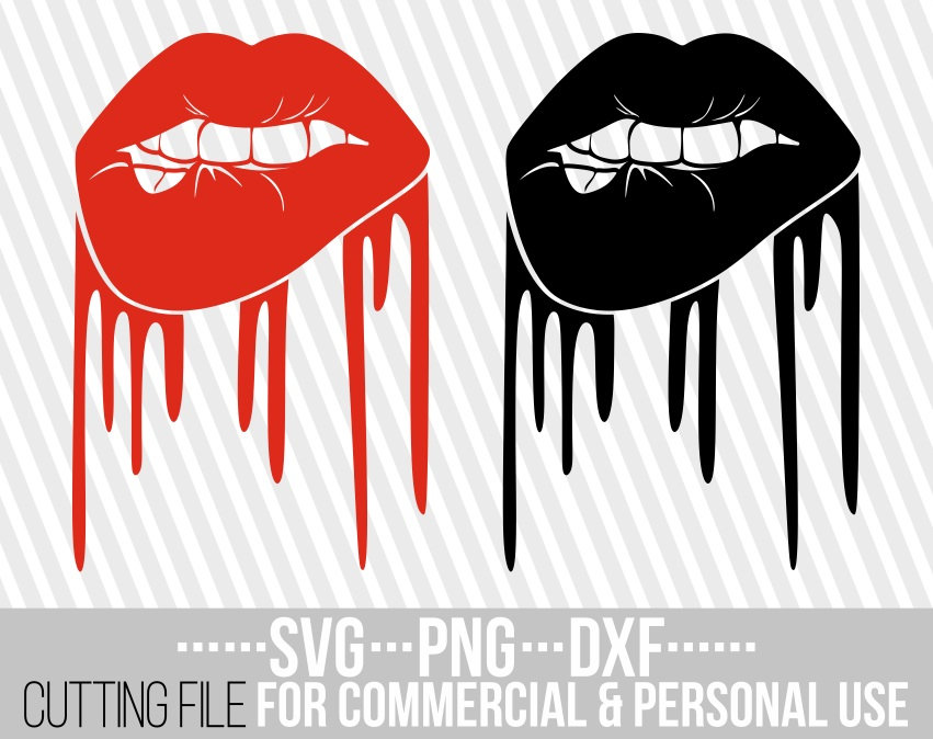 Download Dripping Lips Svg Biting Lips Svg Sexy Lips Svg Red Lips Svg Woman Svg Kiss Svg File For Cricut Silhouette Instant Download Cuttable