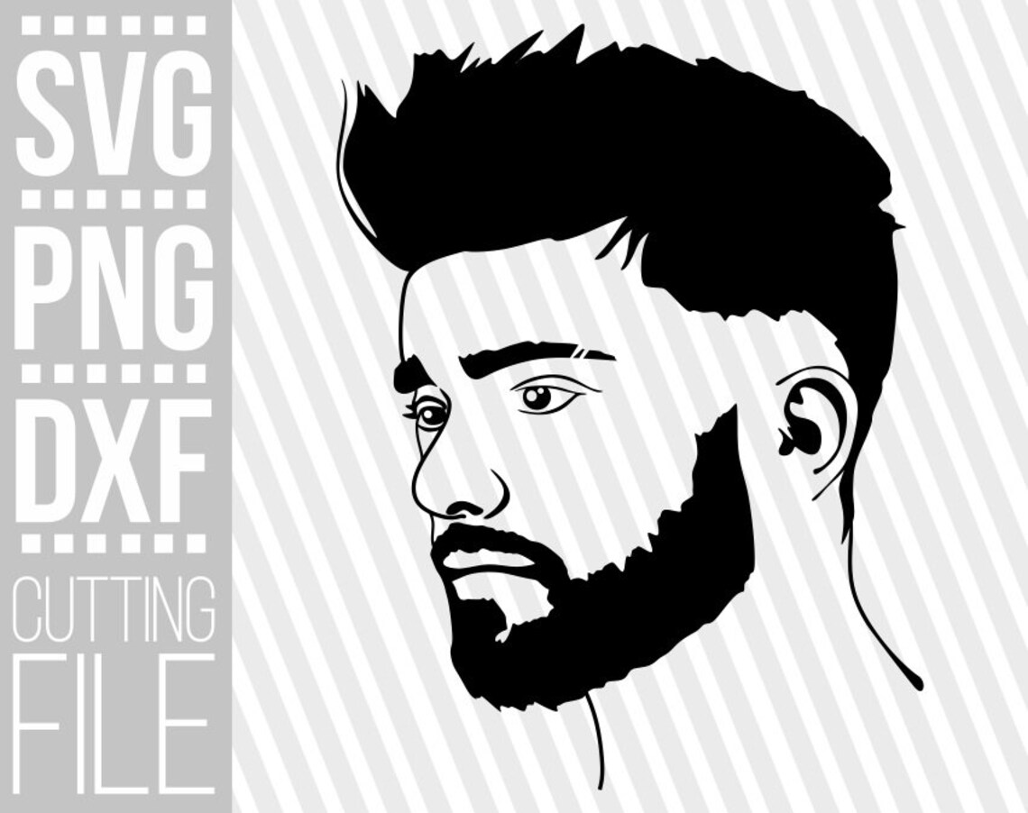 Download Beard Man svg Man Face svg Father's Day svg Mustache | Etsy