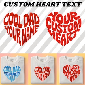 Benutzerdefiniertes Herz PNG, Retro PNG, personalisiertes Logo-Design, Ihr Teamname T-Shirt-Design, benutzerdefinierte Bestellung PNG, personalisierte Clipart, Geschenk für sie