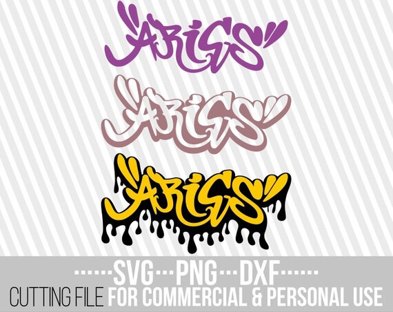3x Aries Graffiti Svg Zodiac Sign Svg Horoscope Astrology Etsy