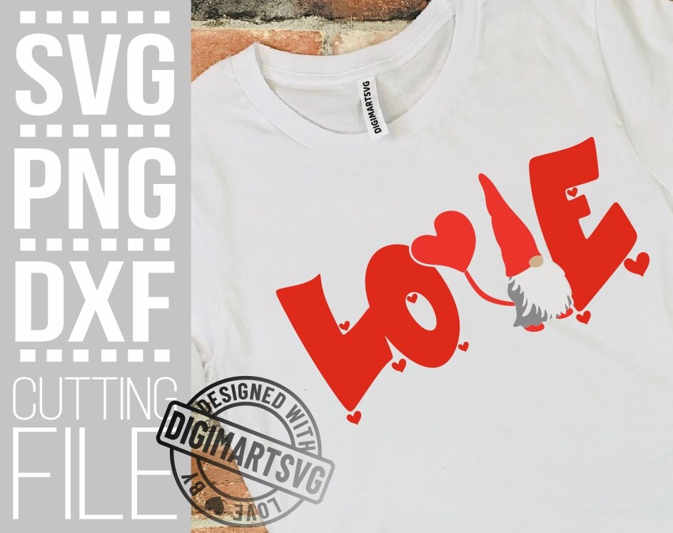 Download Valentines Day svg, Gnomes svg, Love svg, Heart svg ...