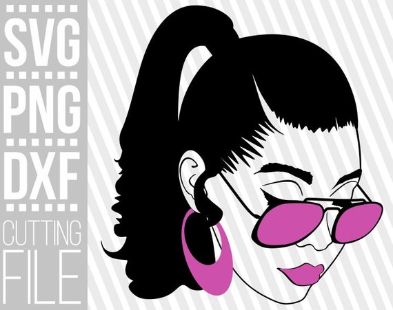 Download Art Collectibles Clip Art Vector Afro Woman Svg Ponytail Hair Svg File For Cricut Layered Svg Instant Download Cuttable Silhouette Black Woman With Glasses Svg