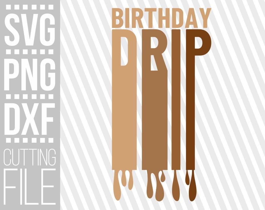 Download Birthday Drip svg, Melanin svg, Black Girl Magic, Afro svg ...