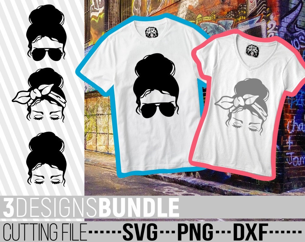 Free Free 274 Messy Bun Svg Black Woman With Glasses Svg Free SVG PNG EPS DXF File