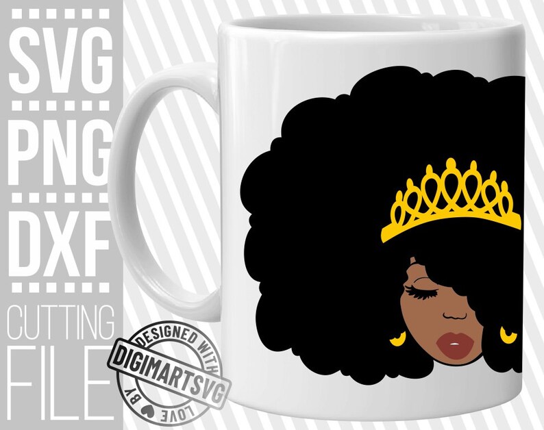 Free Free 161 Black Woman Crown Svg SVG PNG EPS DXF File