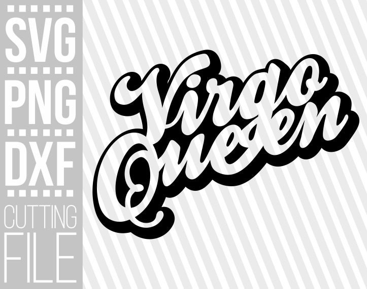 Download Virgo Queen svg, Zodiac Sign svg, Horoscope, Astrology svg ...