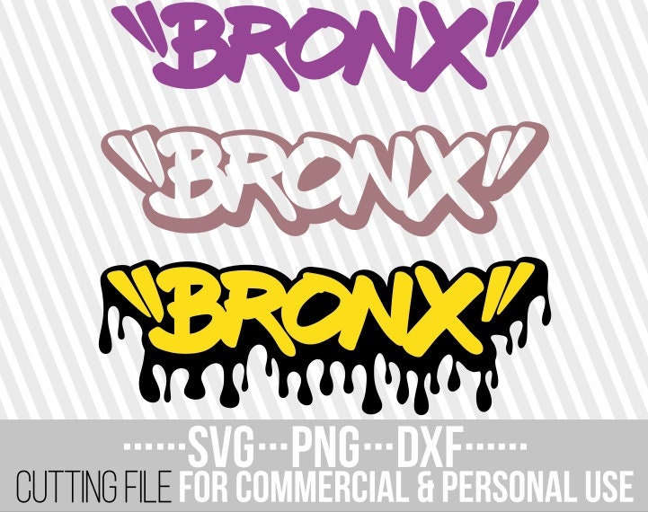 Download 3x Bronx Graffiti Bundle Svg Home Svg New York State Svg Etsy