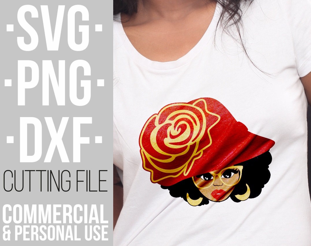 Download Amazing Black Woman With Glasses Svg Melanin Afro Girl Svg Hat Style Black Girl Magic Svg File For Cricut Silhouette Instant Download