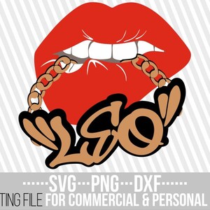 Leo Svg, Gold Chain Svg, Biting Lips Svg, Zodiac Sign Svg, Horoscope, Afro Woman Svg, Black Girl ...