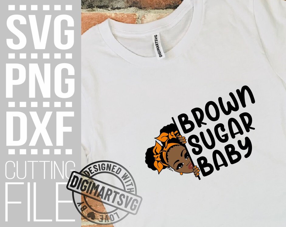 Download Peeking Girl With Afro Puffs Svg Black Queen Melanin Brown Sugar Svg Black Girl Magic File For Cricut Silhouette Instant Download
