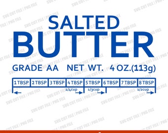Salted Butter SVG File, Trendy Vintage Retro Funny Sarcastic SVG, Butter Png, Salted Butter Svg, Butter Shirt Svg, Funny Butter Svg