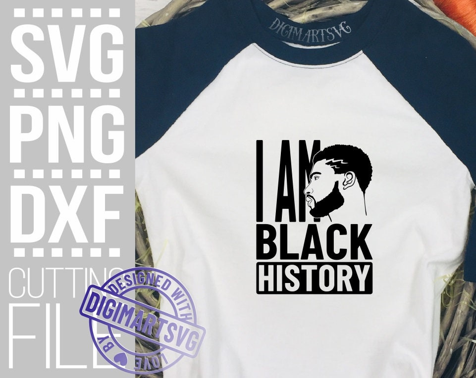 Download I Am Black History svg, Man svg, African American svg ...