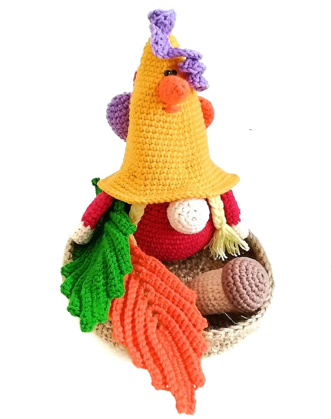 Thanksgiving Gnome. Fall gnome Crochet Pattern. Harvest Feast Etsy