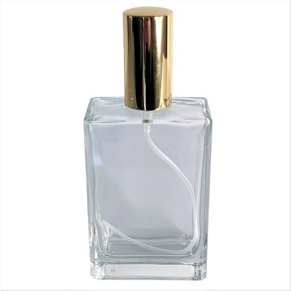 20ml 0.67oz Perfume Thick Glass Tall Spray Bottles Gold Atomizers 5
