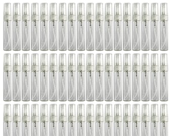 5ml 0.17oz Empty Perfume Clear Glass Bottles Mini Atomizer Spray Refillable Decant