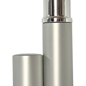 6ml 0.20oz empty perfume glass spray bottles silver atomizer casing refillable