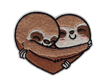 Sloth Iron on Patch - Etsy