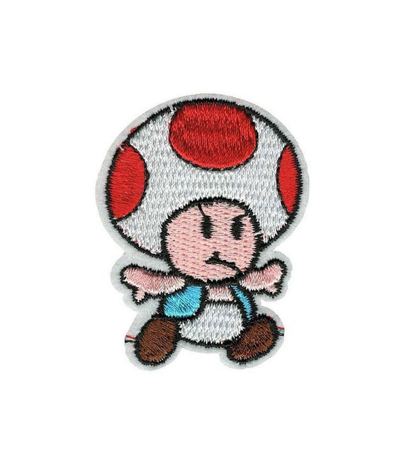 Super Mario Brothers Embroidered Iron On Patches Super Mario Brothers Embroidered Iron On Patches