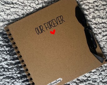 Personalized Scrapbook | Spiral Bound Hardback Wedding Album