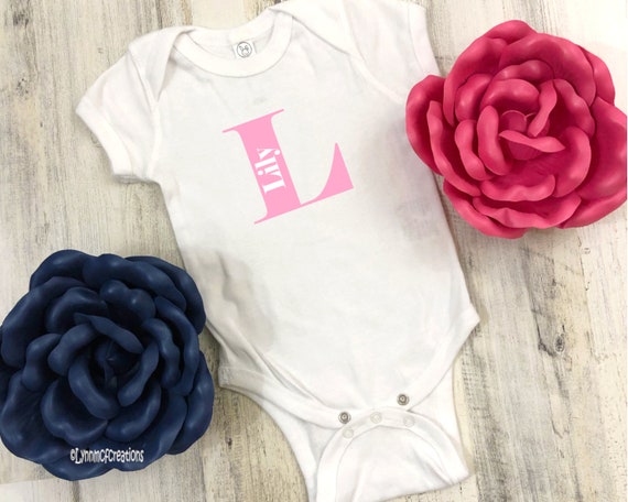 etsy personalised baby clothes
