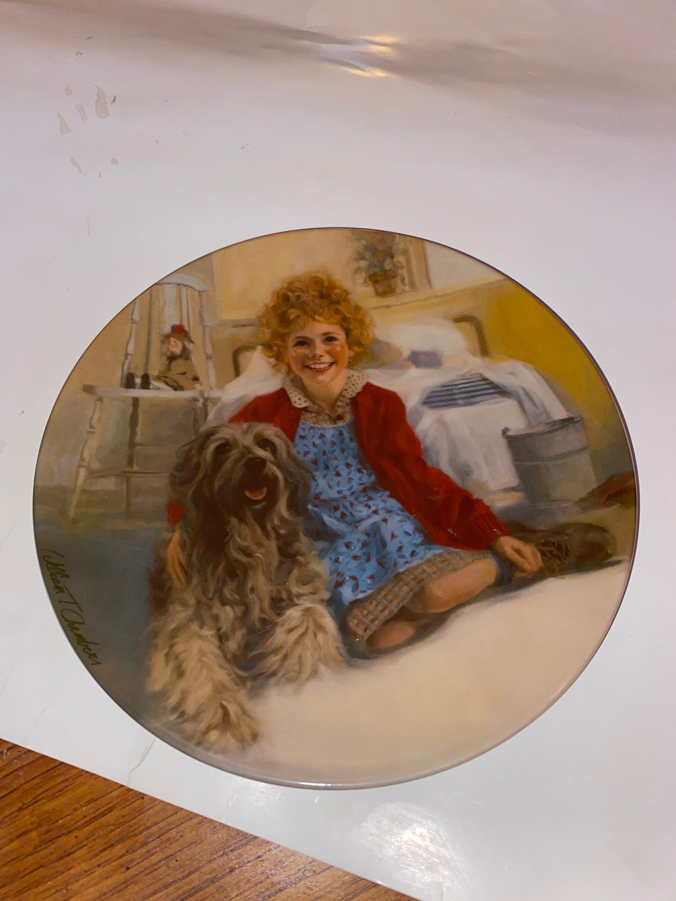 Vintage Knowles Little Orphan Annie 1982 annie and Sandy