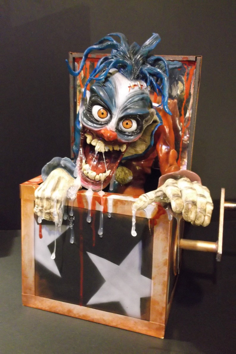 box of horror action figures