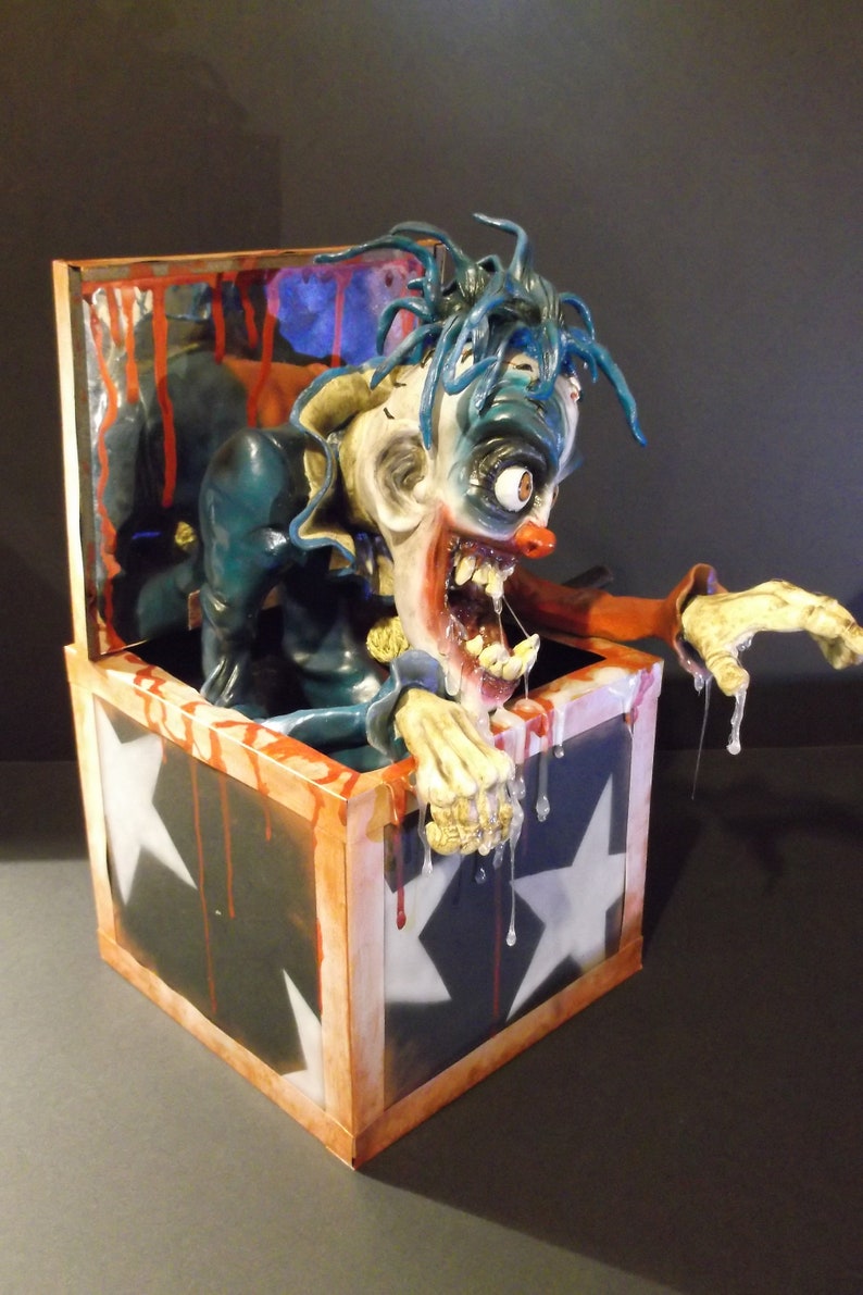 box of horror action figures