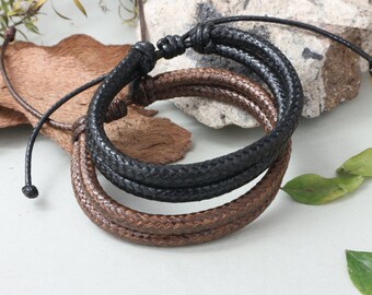 Bracelet customisable for men, unisex and handmade bracelet for man, Christmas gift ideas for man, shackle bracelet bracelet stainless steel