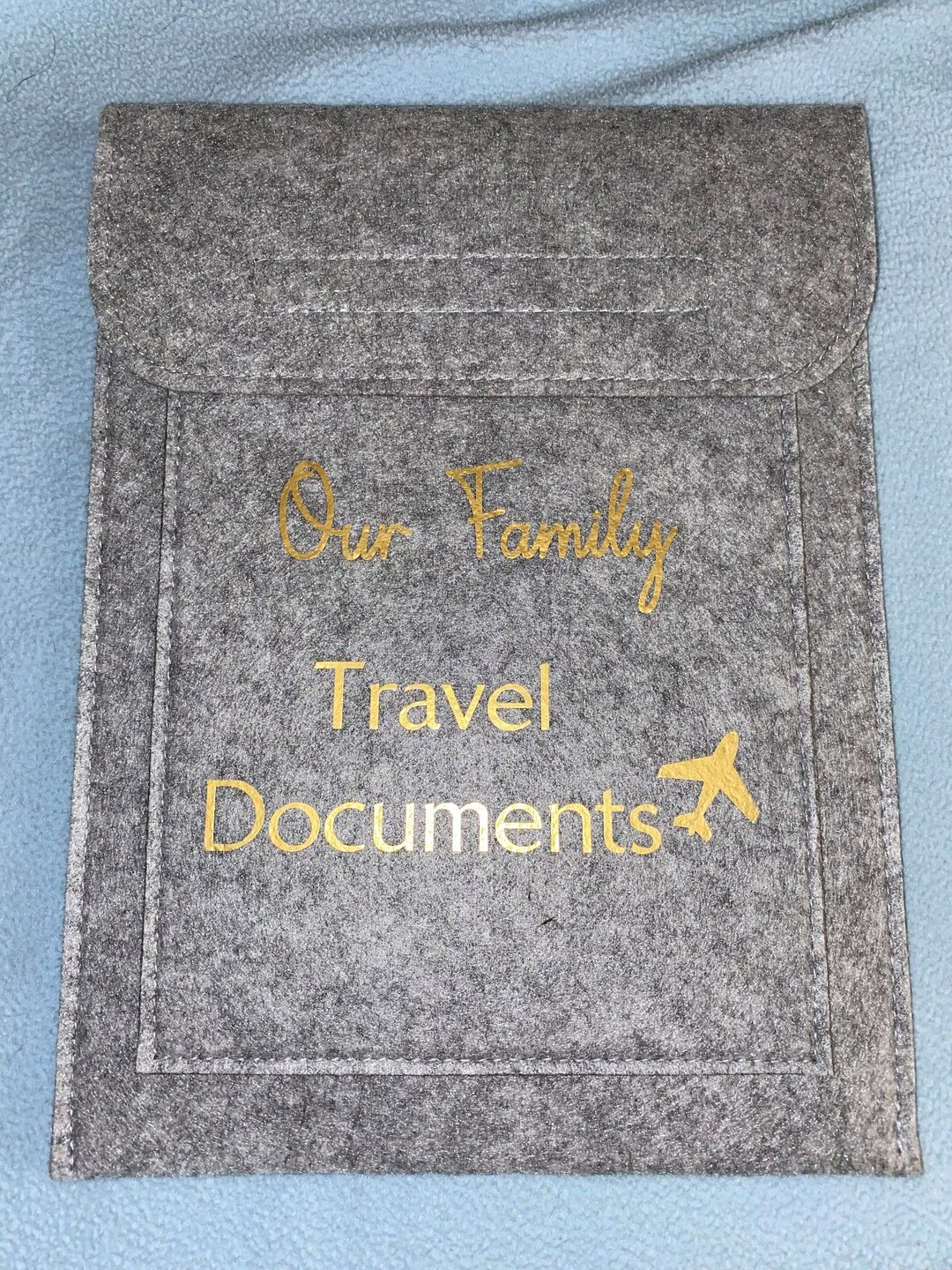 Travel Folder Passport and Travel Document Folder Can Be Etsy