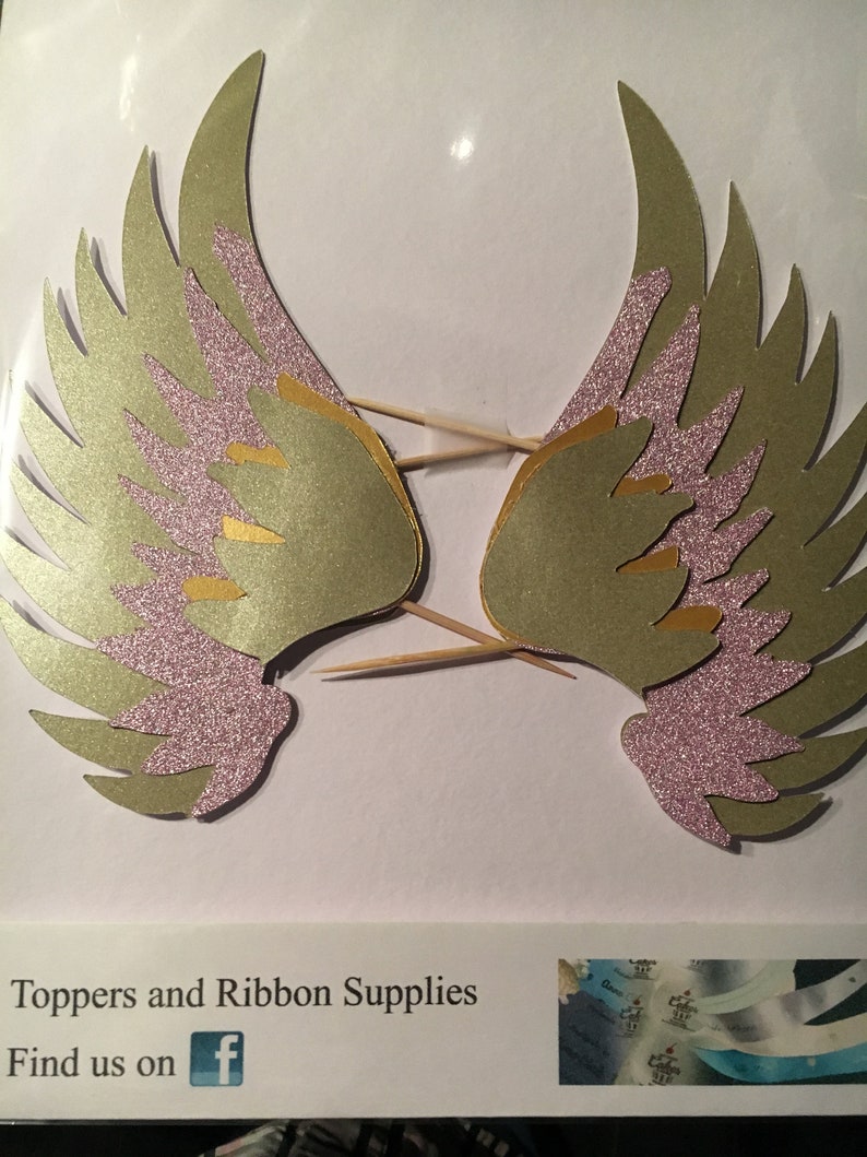 Cake Topper Unicorn Wings - Etsy