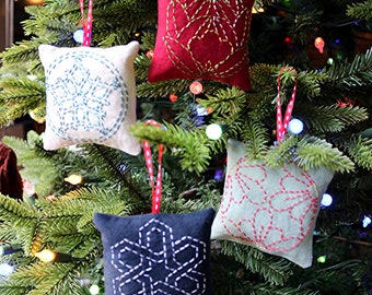 Sashiko Ornamente