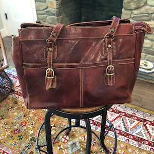 Bolso de cuero vintage, bolso de cuero hecho a mano, bolso de mano, bolso de mujer de cuero, elegante bolso de cuero de negocios, bolso hecho en Italia