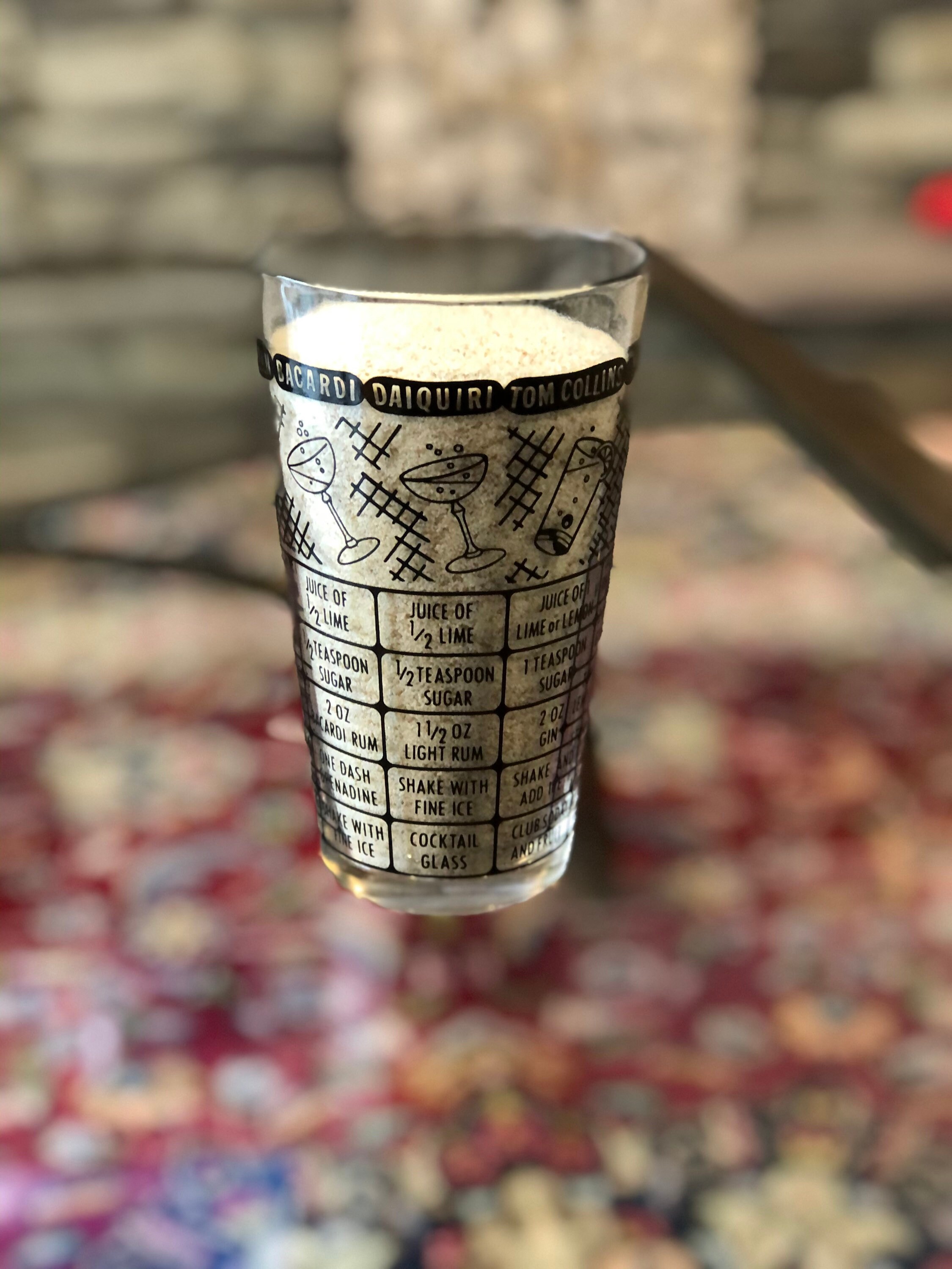 Federal Glass Vintage Cocktail Mixer Measuring Glass 12 Oz Bar Etsy