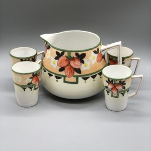 ANTIQUE Nippon Japan Hand Painted Porcelain Lemonade