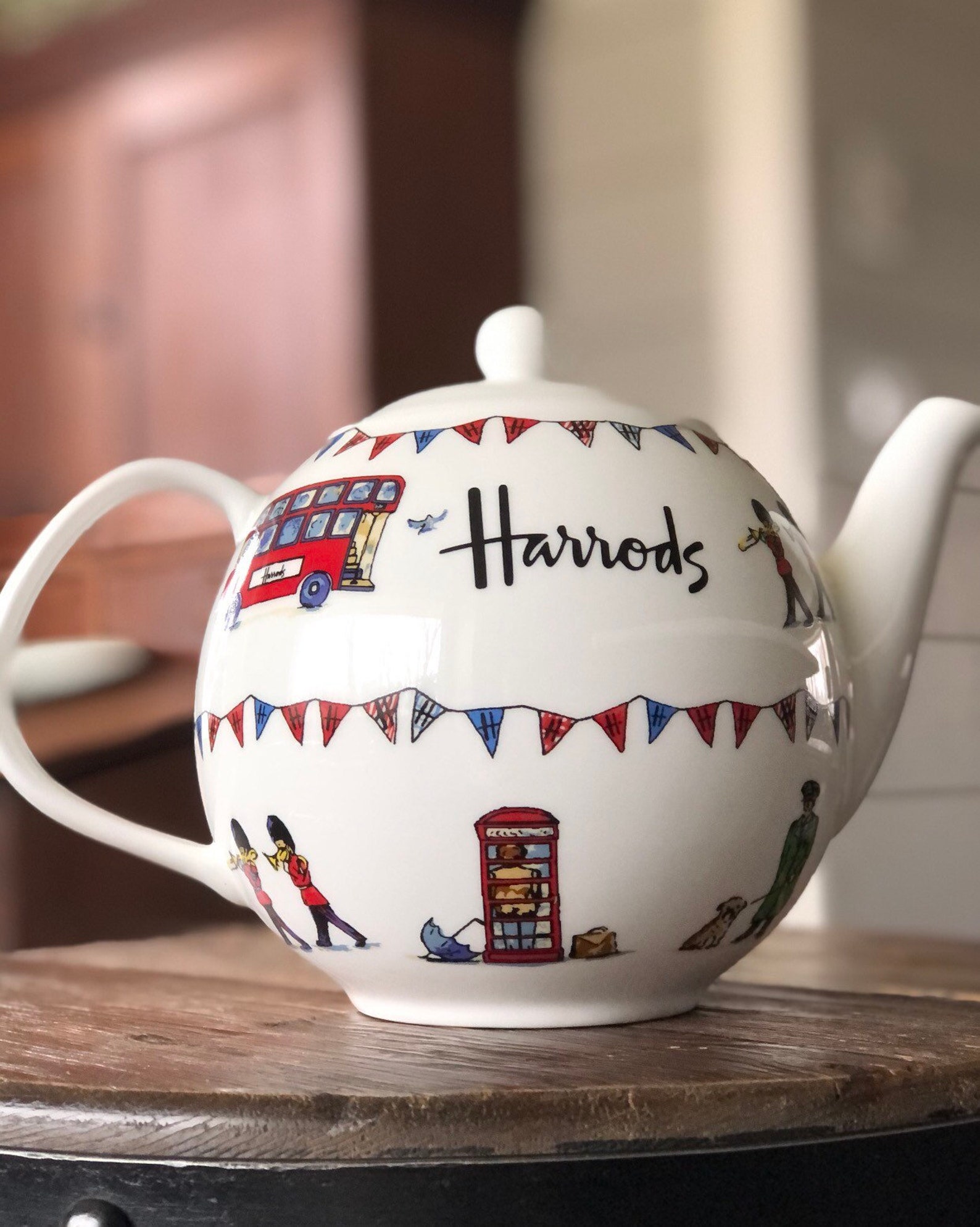 Harrods London Westminster Teapot Etsy